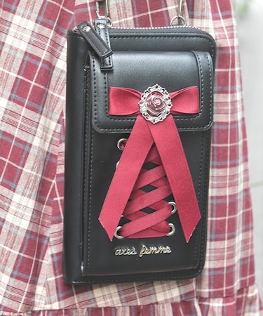 レースアップショルダー