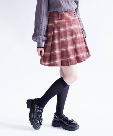 ボタン使いチェックスカパン