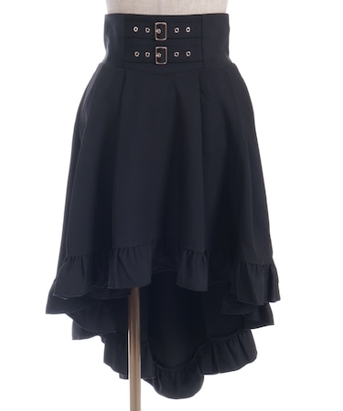 ベルト風フィッシュテールスカート