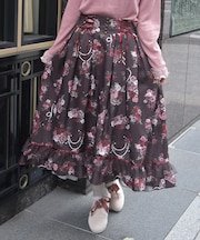 ローズ・オン・フルールスカート