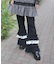 フリル×レースワッフルパンツ
