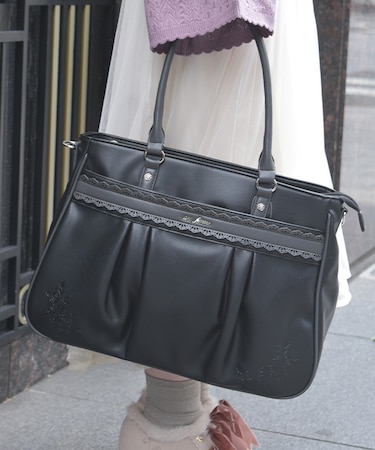 薔薇エンボスタックＡ４トート