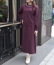 パールニットセットアップ