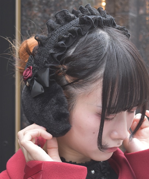 ヘッドドレス風イヤーマフ