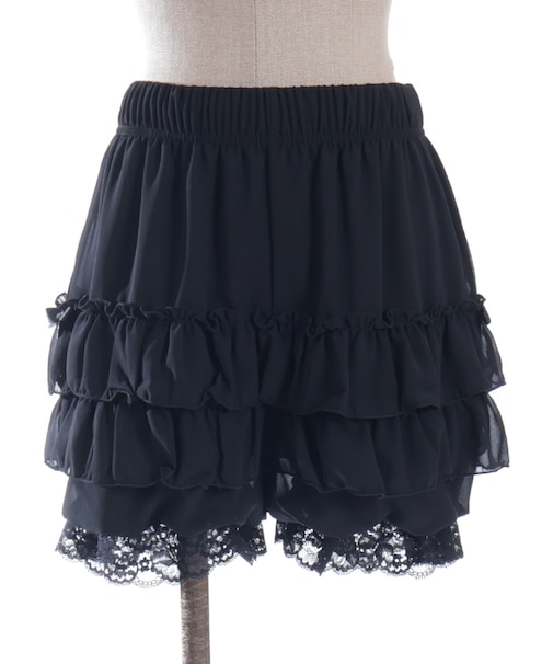 調節リボン付きドロワーズ