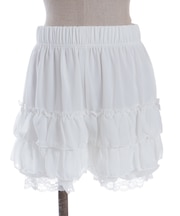 調節リボン付きドロワーズ