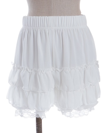 調節リボン付きドロワーズ