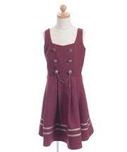 チェーン付ダブルボタンジャンスカ