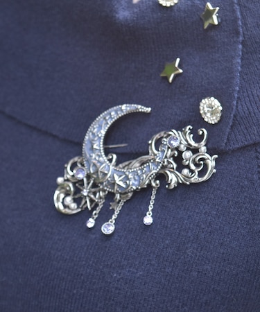 アステリズムブローチピン