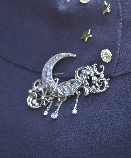 アステリズムブローチピン