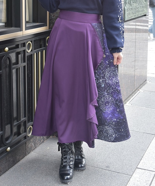 アステリズムフリルスカート