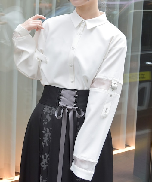 ハトメシャツチュニック