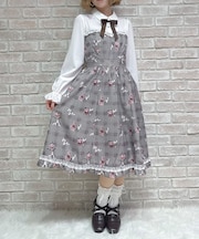 ホリデーチェック柄ワンピース