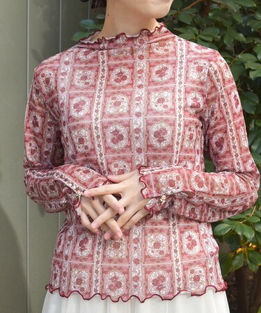 総柄アソートシアーインナー