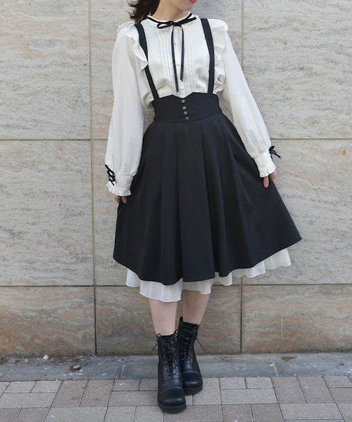 サス付レースアップスカート