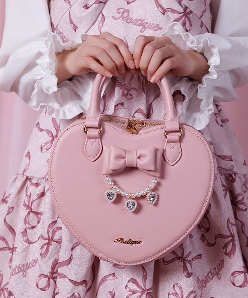 アクシーズ☆axes☆ローズケーキモチーフバッグ 4320000008914_0201.jpg