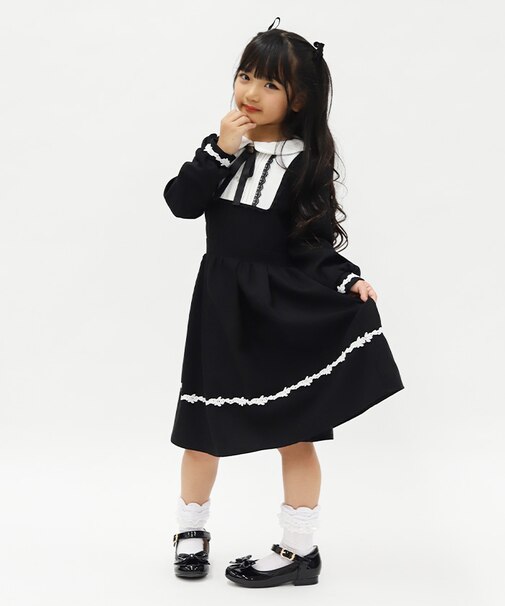 リボンセットクラシカルワンピース