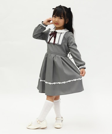 リボンセットクラシカルワンピース