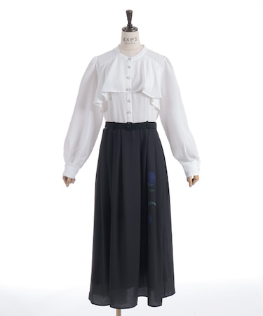 ローズプリントワンピース