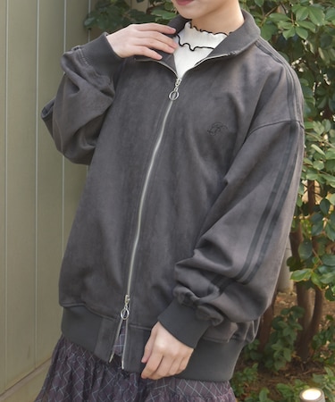 スエポンロングトラックジャケット