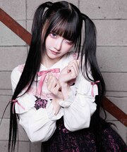 ハートモチーフレースブラウス