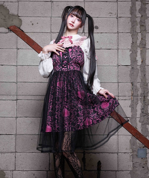 Haat ハート ワンピース 2 パープル レディース ドラマティックハートワンピース｜アクシーズファムの通販｜&mall