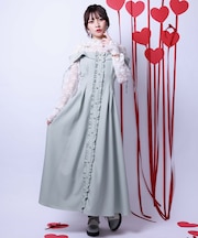 チュールリボン付ワンピース