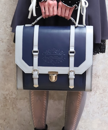 ベルトデザイン配色サッチェル