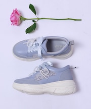 チャーム付レーススニーカー