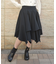 チェーンリボン付イレヘムスカート