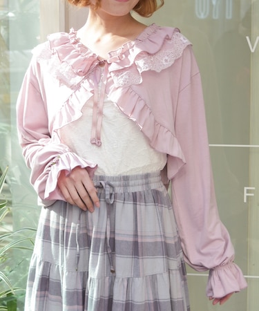 フリルカットソーボレロ