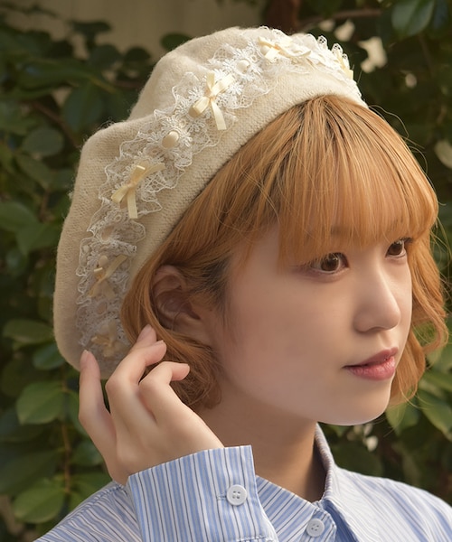 はしごレースリボンベレー｜アクシーズファムの通販｜&mall（アンド