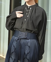 チェーン付オーバーブラウス