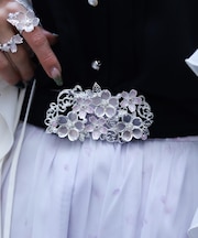 桜モチーフゴムベルト