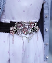 桜モチーフゴムベルト