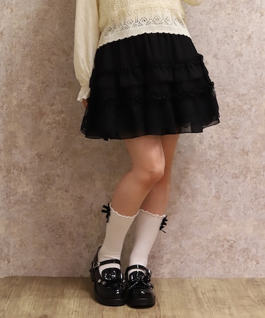 ボリュームフリルスカパン