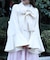 レース使いベルスリーブコート