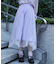 チュールレイヤードスカート