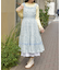 フリル×コットンレースワンピース