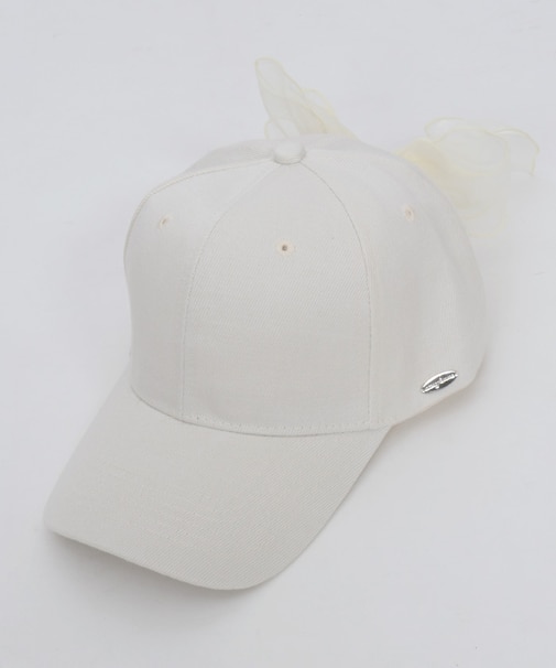 バックリボンキャップ