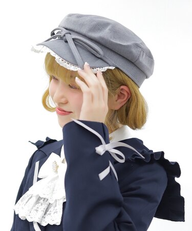 レースフリルキャスケット