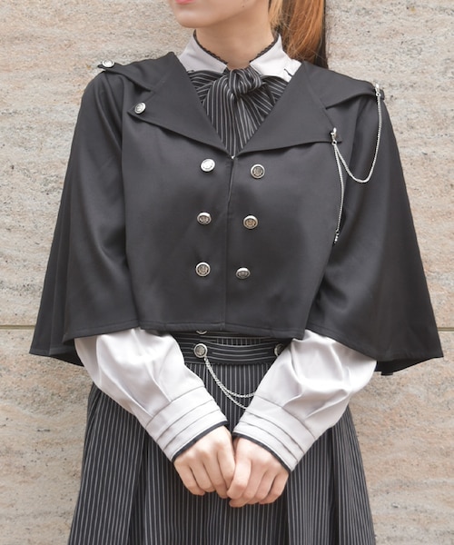 チェーン付フードケープ｜アクシーズファムの通販｜&mall（アンド