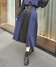 【セットアップ対応】ジャガードスカート