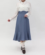 ハイウエストドッキングワンピース