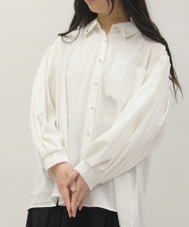 ＵＶカットボリューム袖シャツ