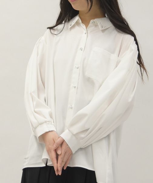 ＵＶカットボリューム袖シャツ