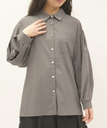 ＵＶカットボリューム袖シャツ