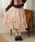 レースフリルスカート