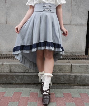 ビット使フィッシュテールスカート