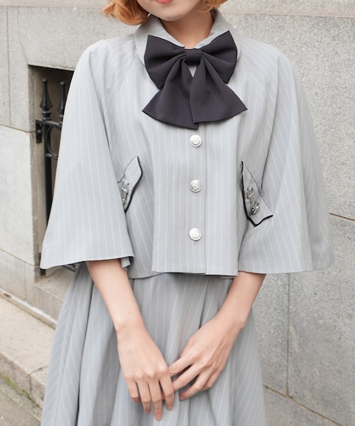 フリルケープコート アクシーズファム ケープ axes femme アクシーズ
